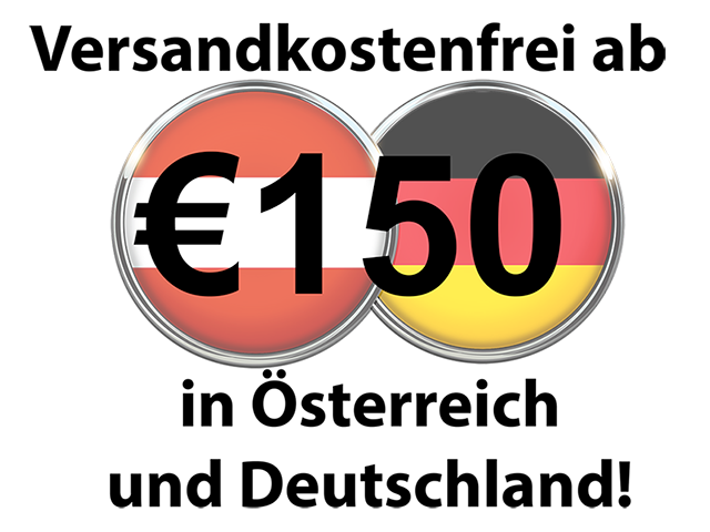 Versandkostenfrei in Österreich und Deutschland ab 150 Euro